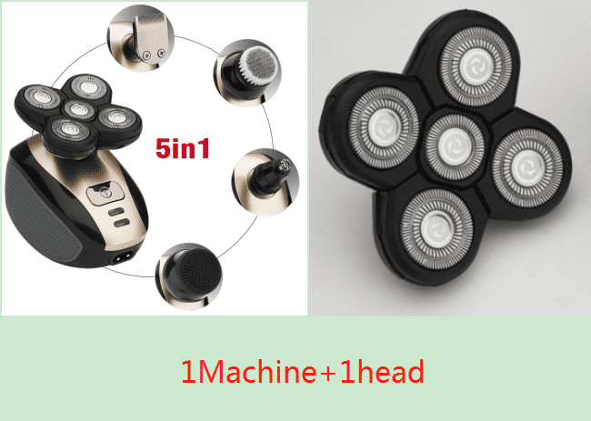 Electric Shaver and Grooming Kit-4