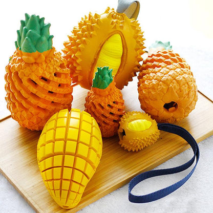 Funny Fruits Shape Dog Toy Pet Teeth Clean Molar Teeth Chew Bite Pet Toys Pets Products Gift-0