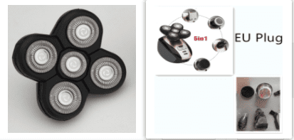 Electric Shaver and Grooming Kit-9