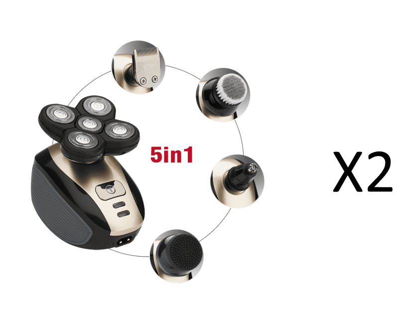 Electric Shaver and Grooming Kit-15